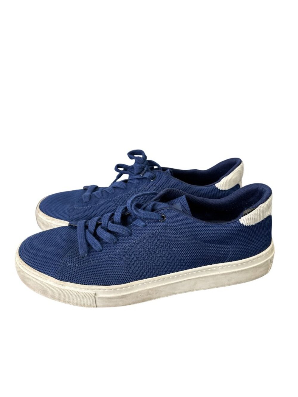 Greats Royale Knit Navy Sneakers Mens Size 10 Brooklyn The Lace Up Casual Shoes